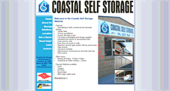 Desktop Screenshot of coastalstorage.com.au